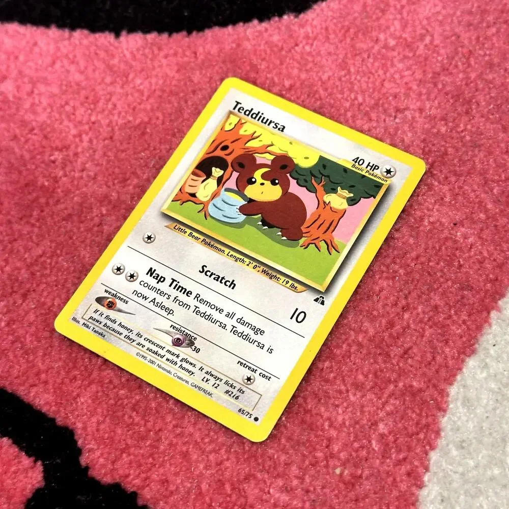 Teddiursa #65 – Pokémon Neo Discovery – As Pictured